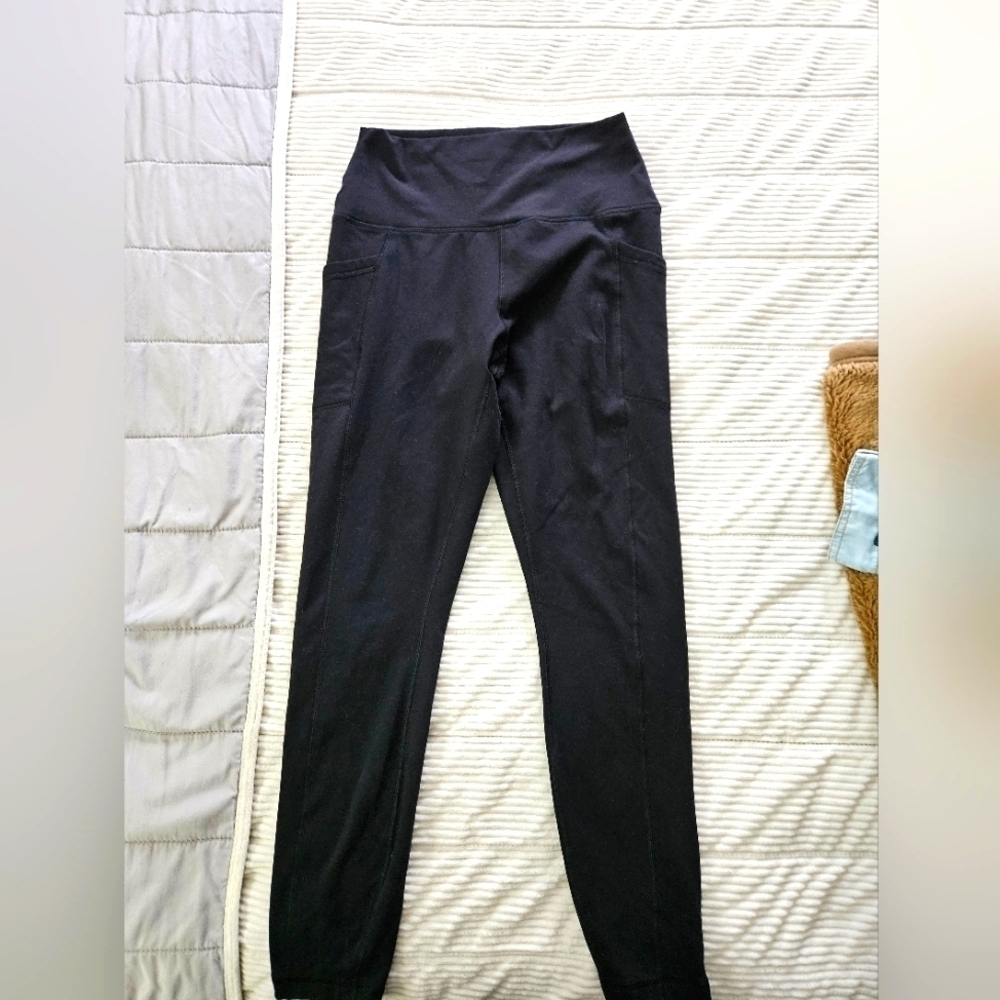Yogalicious High-Waisted Black‎ Women's Pants Size M
